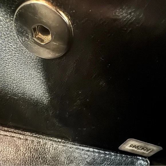 Chanel Vintage Glossy Black Quilted Mini Bag - Picture 9 of 12